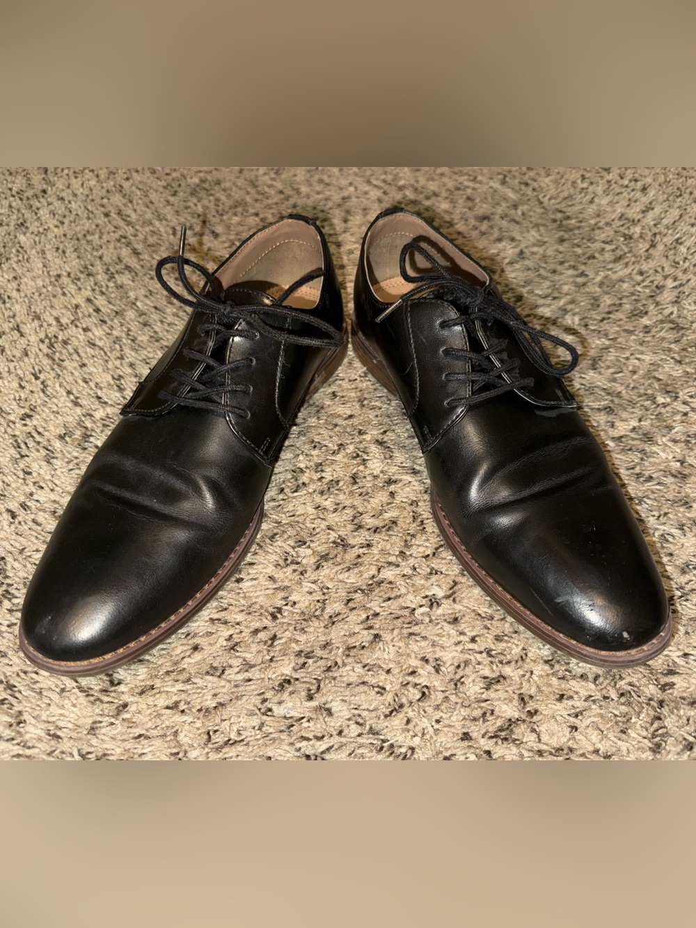 Apt. 9 Black Ortholite Impression Derby Dress Shoes